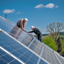 Intégration esthétique des panneaux photovoltaïques dans les bâtiments commerciaux La Garenne-Colombes